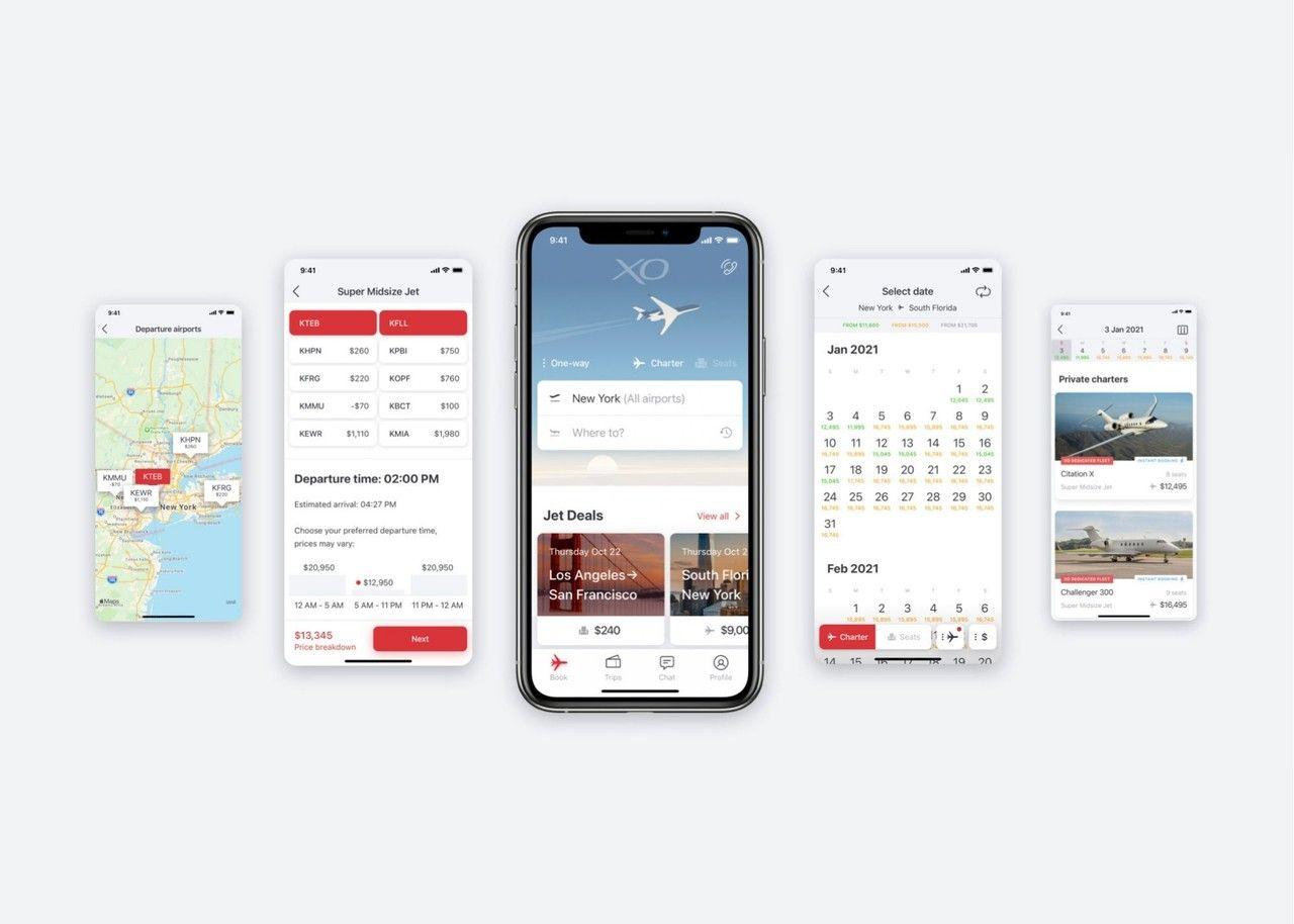 The new XO mobile app: Booking flights has never been more transparent